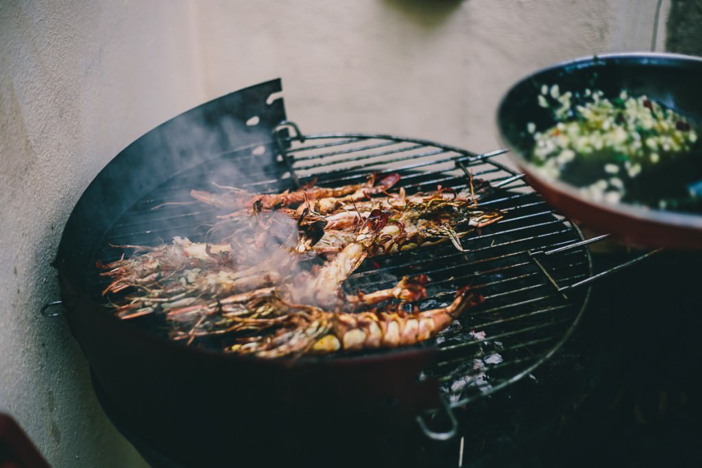 receitas de verão camarões