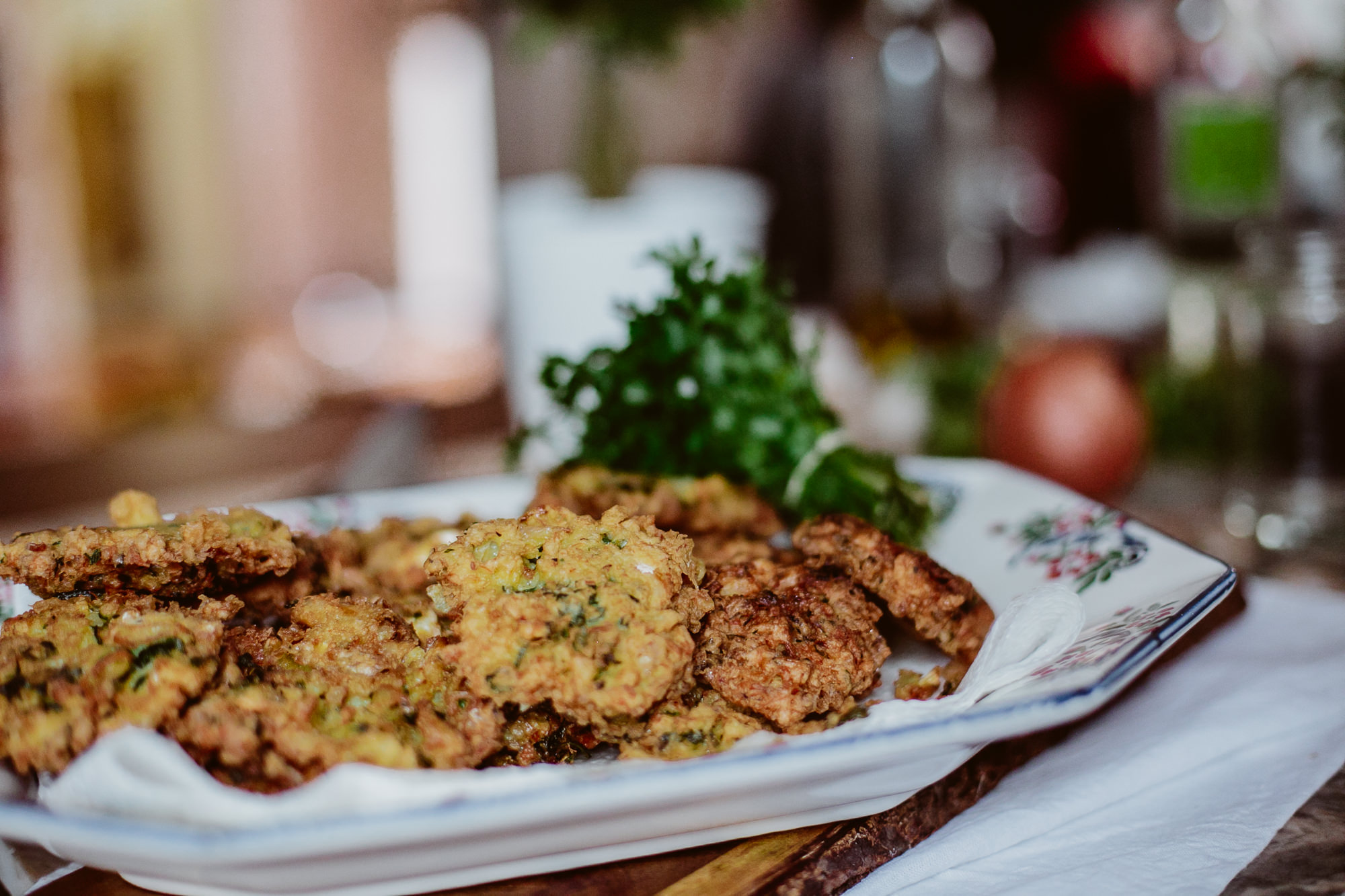 Pataniscas de Bacalhau salsa oficina da formiga