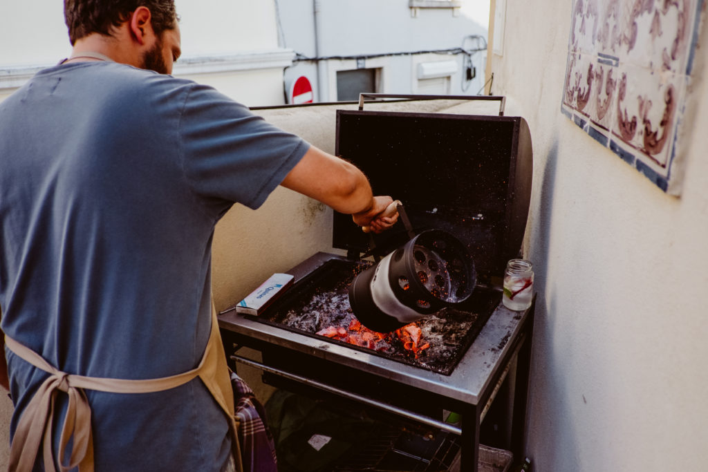 churrasco técnicas carvão