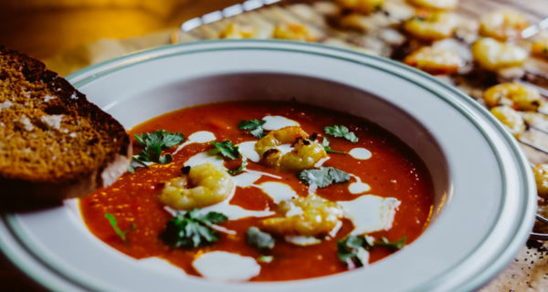 sopa de tomate